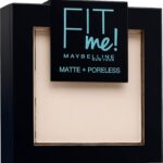 Fit Me Matt Poreless Powder Maybelline Warm Ivory Makeup-0