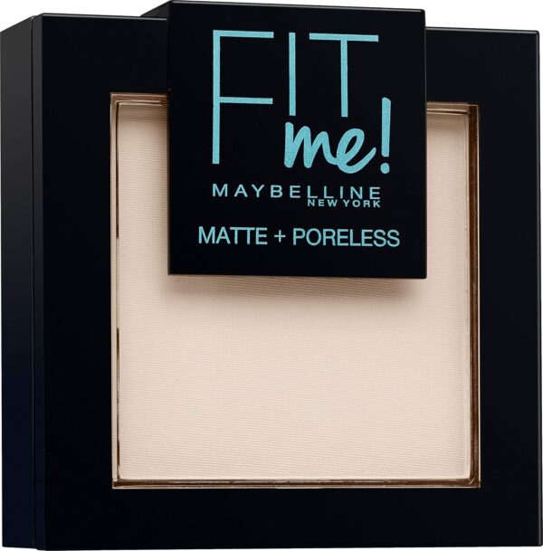 Fit Me Matt Poreless Powder Maybelline Warm Ivory Makeup-0