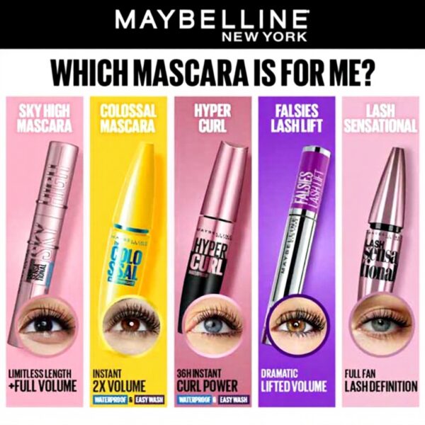 Maybelline Colossal Volum Express Mascara Black 10.7ml