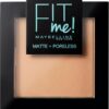 Maybelline Fit Me Matte Poreless Powder 220 Natural Beige-0