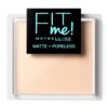 Maybelline Fit Me Matte Poreless Powder Oil Control 250 Sun