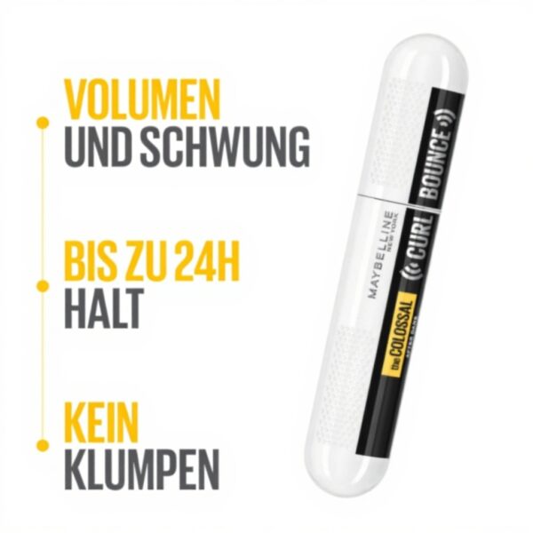 Maybelline Colossal Curl Bounce Mascara Big Volume Clump