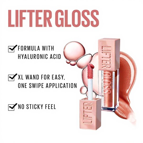 Maybelline Lifter Gloss Hydrating Lip Gloss with Hyaluronic