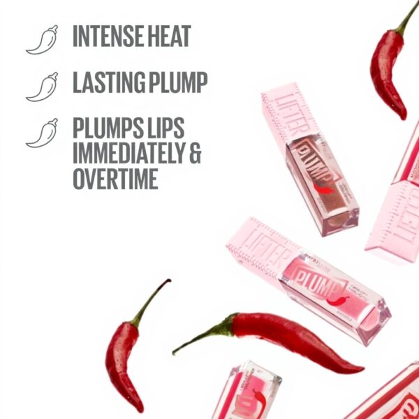 Maybelline Lip Gloss Plump Hyaluronic Acid Mauve Bite