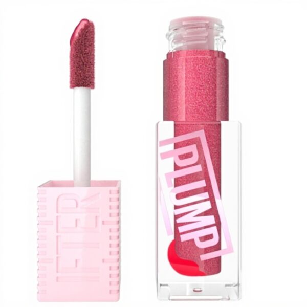 Maybelline Lip Gloss Plump Hyaluronic Acid Mauve Bite