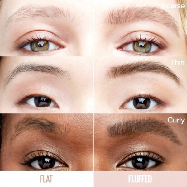 Maybelline Superfluff Brow Mousse Medium Brown Full Brows