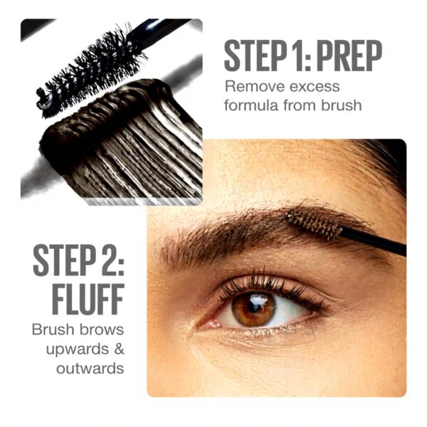 Maybelline Superfluff Brow Mousse Medium Brown Full Brows